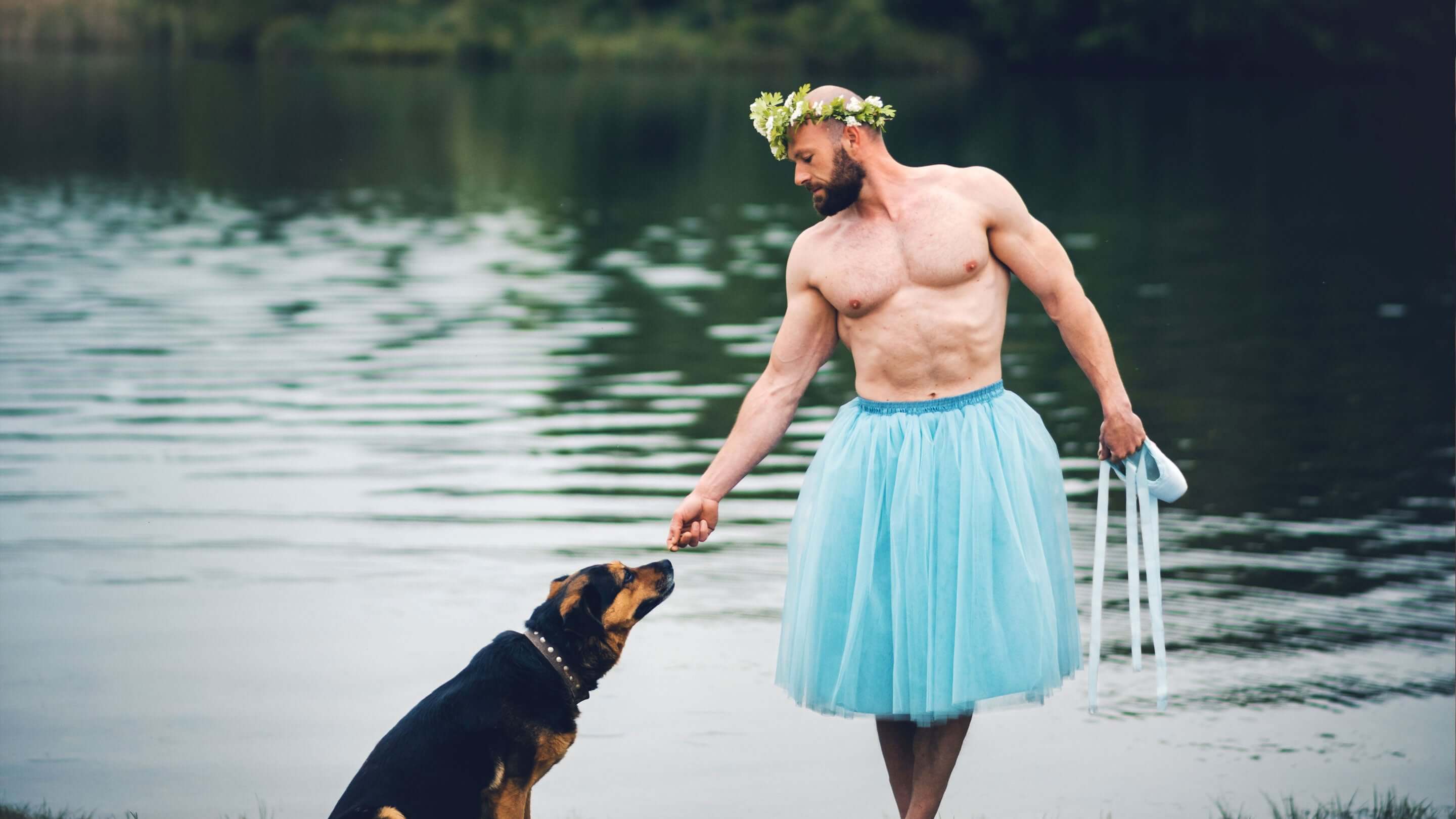 Herren Shorts für Hot Yoga und Pole Dancing
