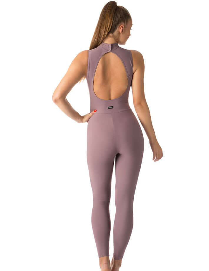 Aerial hoop unitard Luna | Leotard | Color: lilac | Leotard for gymnastics | Dragonfly Pole Dance Outfit and Bikram Yoga Unitard