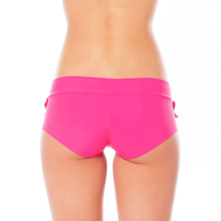 Hot pants frilled | Shorts | Color: mint | Pole Shorts | Dragonfly Pole Dance Clothing and Bikram Hot Yoga Wear