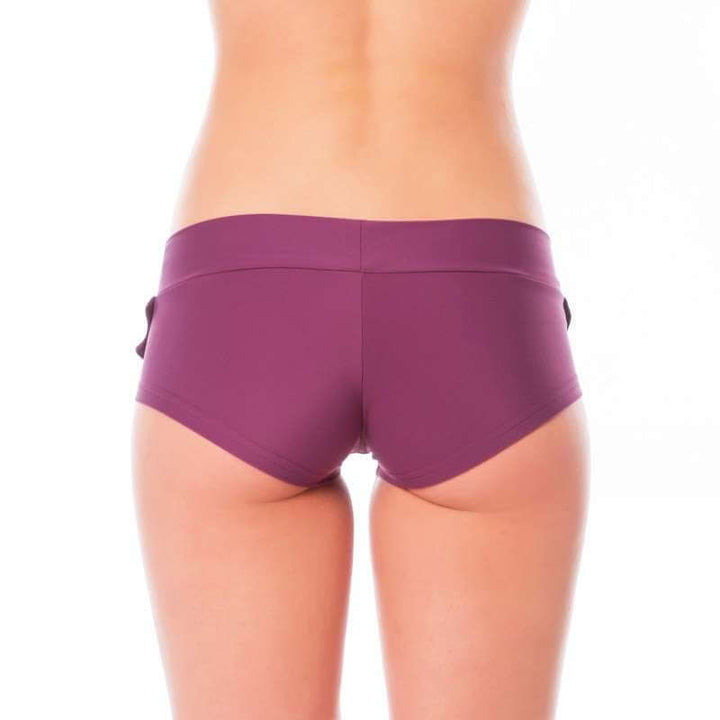 Hot pants frilled | Shorts | Color: mint | Pole Shorts | Dragonfly Pole Dance Clothing and Bikram Hot Yoga Wear