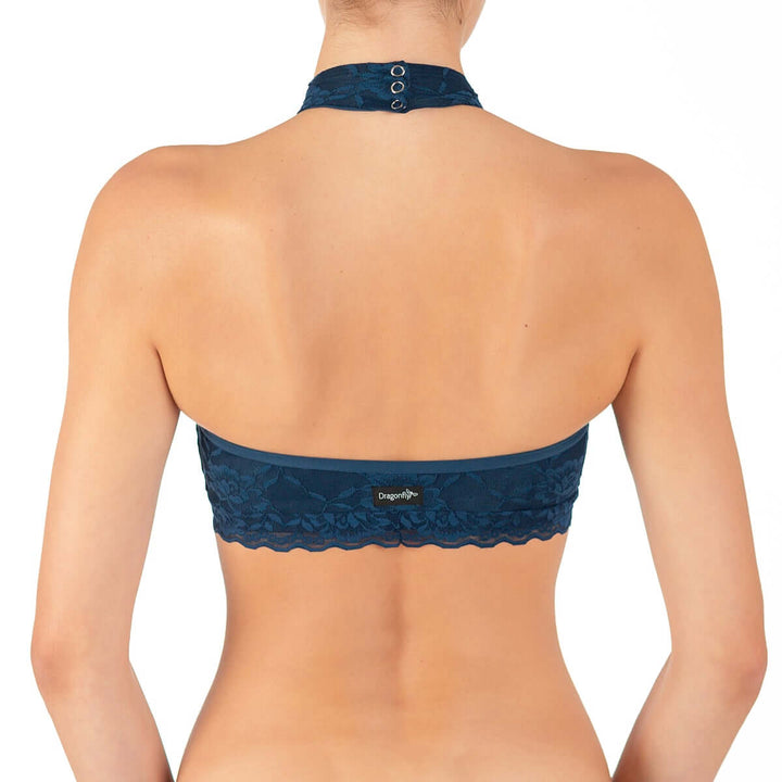 Lace sports bra Lisette | Sports bra | Color: red lace | Women's sports bra | Dragonfly Pole Dance Clothes and Bikram Hot Yoga Outfit