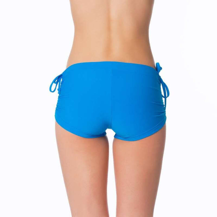 Bikram yoga shorts Michelle | Bikram Yoga Shorts, Low Rise | Color: blue | Pole Shorts | Dragonfly Pole Dance Clothing and Bikram Hot Yoga Wear