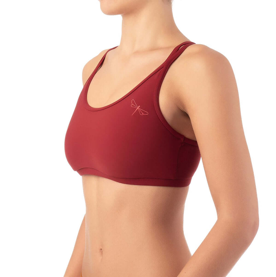 Pole dance sports bra Nicole | Sports bra | Color: black | Women's sports bra | Sportovní podprsenka | Sport-BH | Brassiere sport | Dragonfly Pole Dance Clothes and Bikram Hot Yoga Outfit