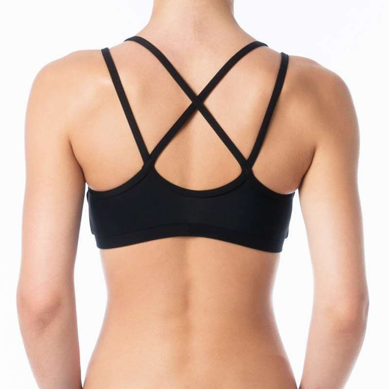 Pole dance sports bra Nicole | Sports bra | Color: black | Women's sports bra | Sportovní podprsenka | Sport-BH | Brassiere sport | Dragonfly Pole Dance Clothes and Bikram Hot Yoga Outfit