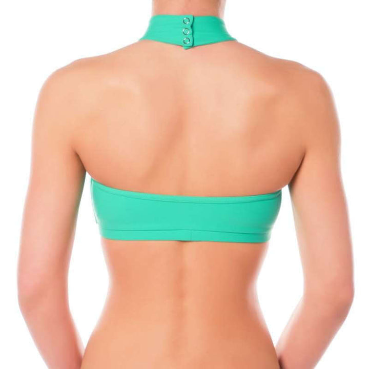 High neck sports bra Terri | Sports bra | Color: black | Women's sports bra | Dragonfly Pole Dance Clothes and Bikram Hot Yoga Outfit